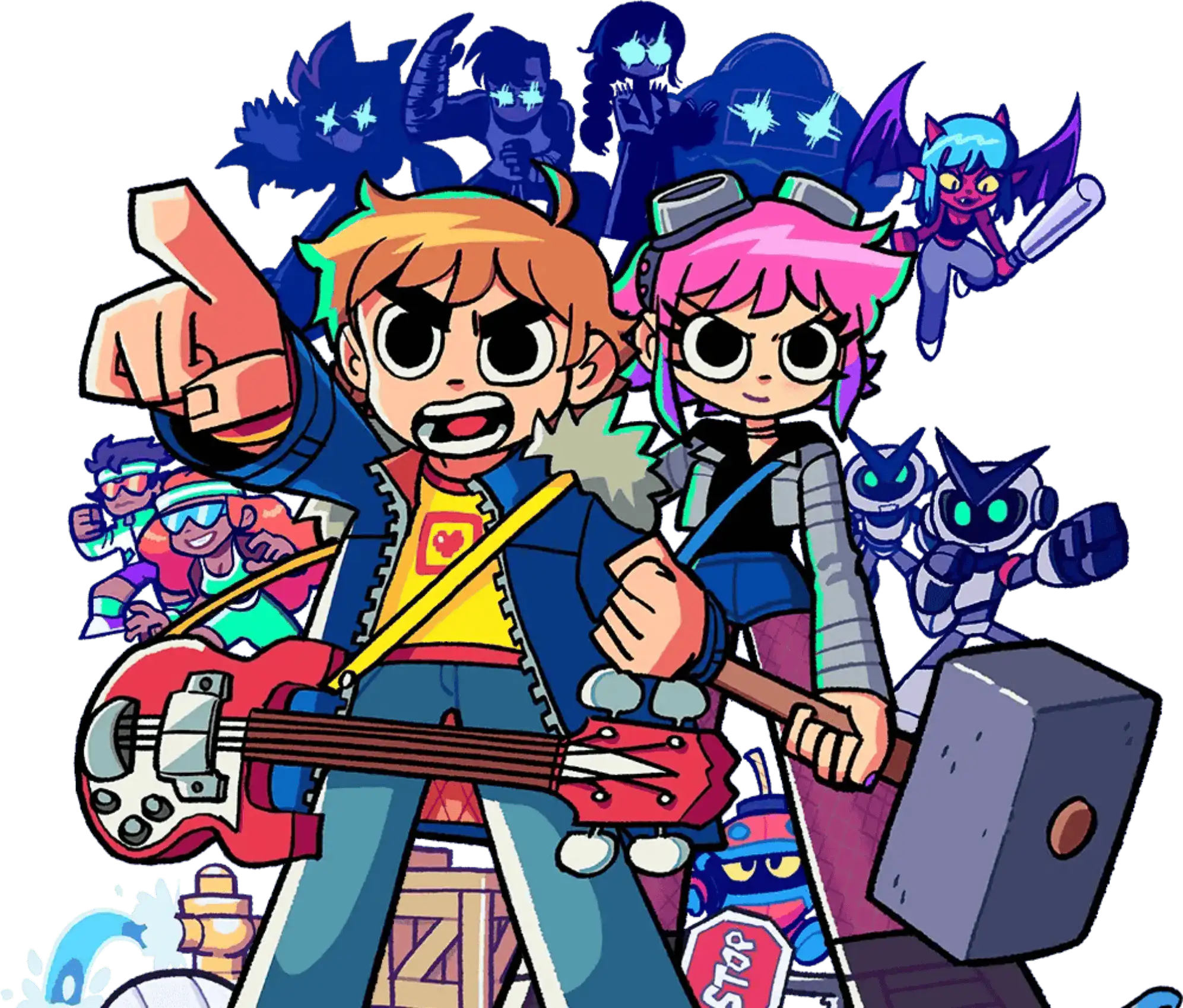 Scott Pilgrim EX Cast